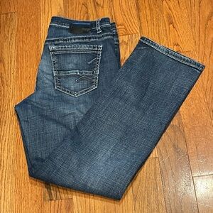 BKE Tyler Dark Wash Jeans 34X34 (actual 35X32.5)